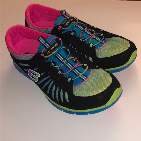 new colorful skechers